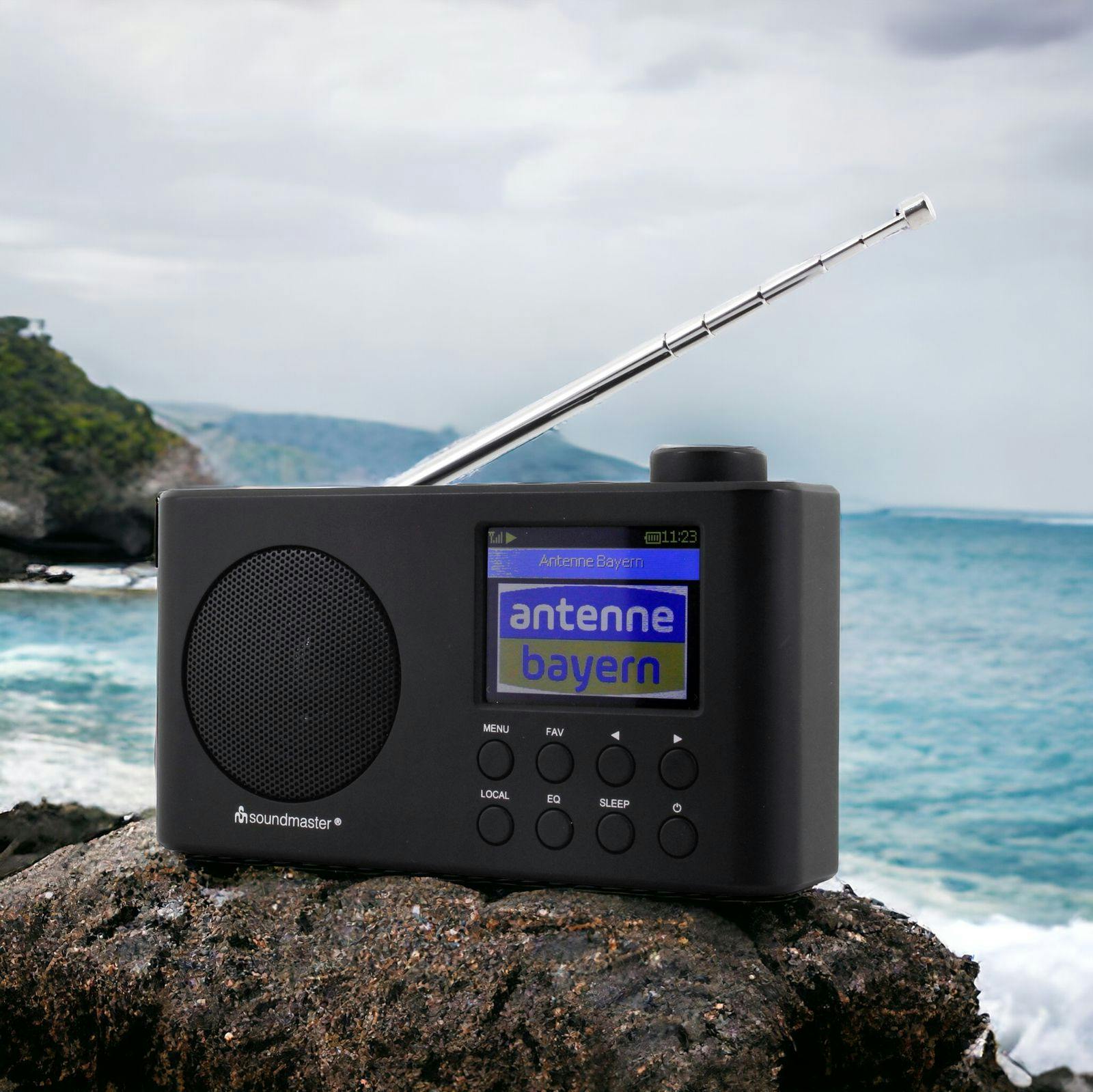 Soundmaster IR6500SW kleines DAB+ UKW Radio Bluetooth