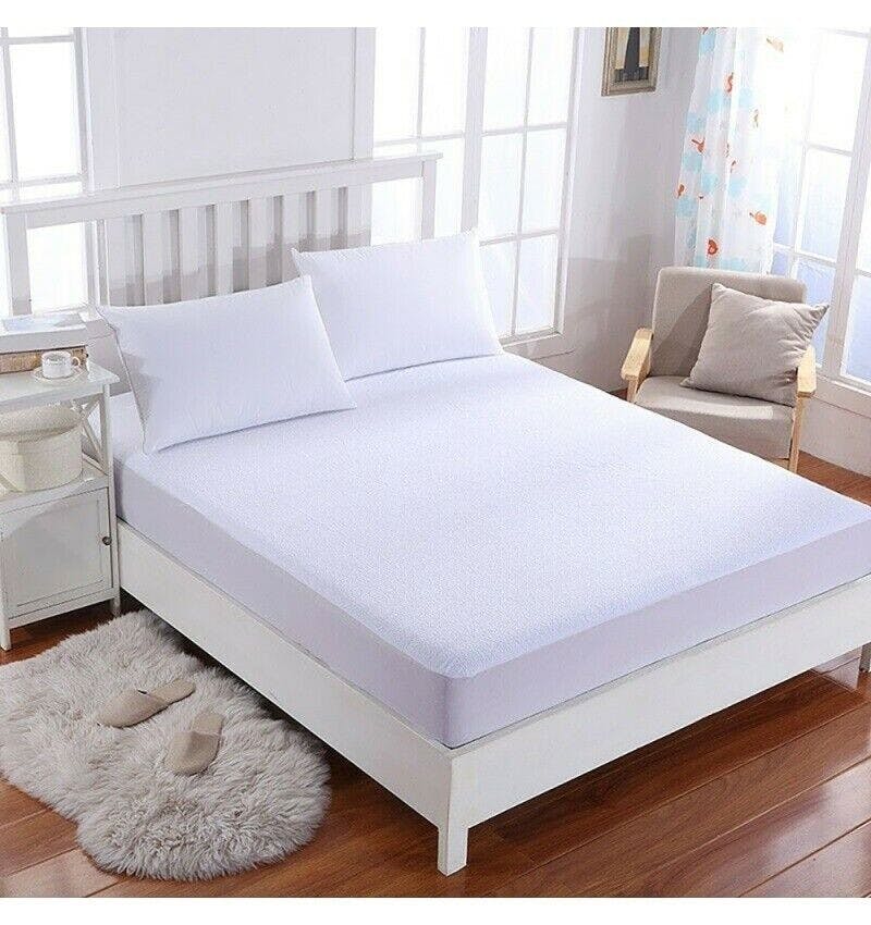 Funda colchón Impermeable de Poliuretano Transpirable e Ignifuga para cama  de 90 x 190 cm · Oferta desde 24,95 €