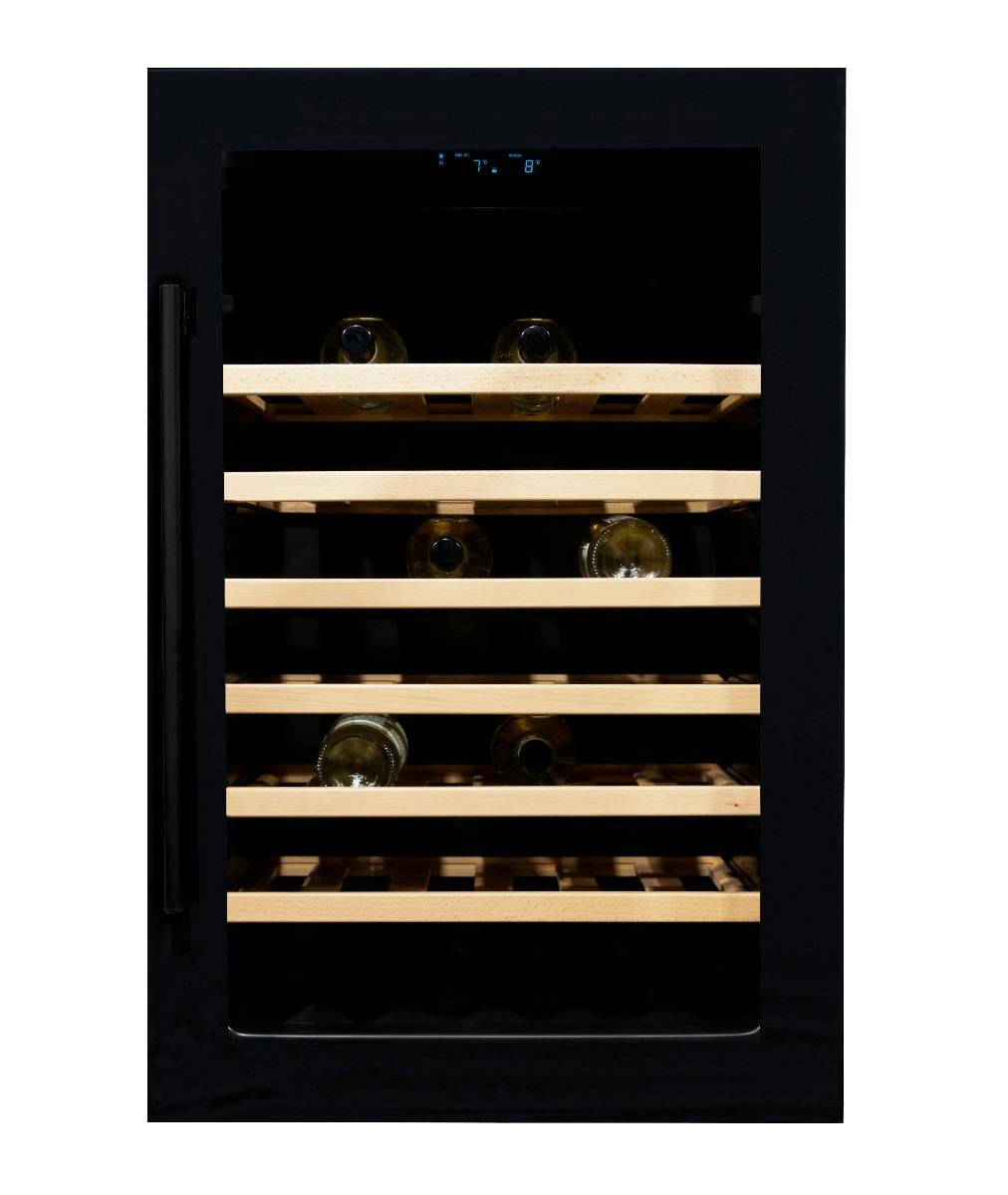 Sinis Wennen aan baan Vinata Premium Wijnklimaatkast Inbouw koelkast - Zwart - Wijnkoelkast 48  flessen - 88.5 x 59x 55.8 cm - Wijnkast glazen deur | MAKRO Webshop