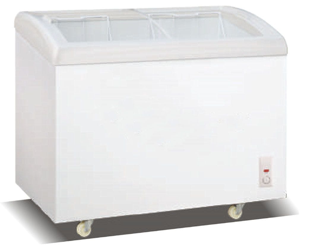 Arcón congelador puerta cristal curvo de 338 litros MAKRO Marketplace