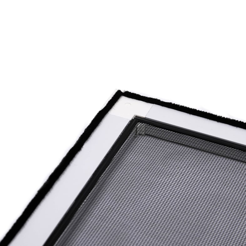 Fliegengitter Insektenschutz Tür Alurahmen auf Maß Mückengitter  Balkontür,Farbe:weiß (RAL9010),Größe (Breite x Höhe):100 x 210 cm