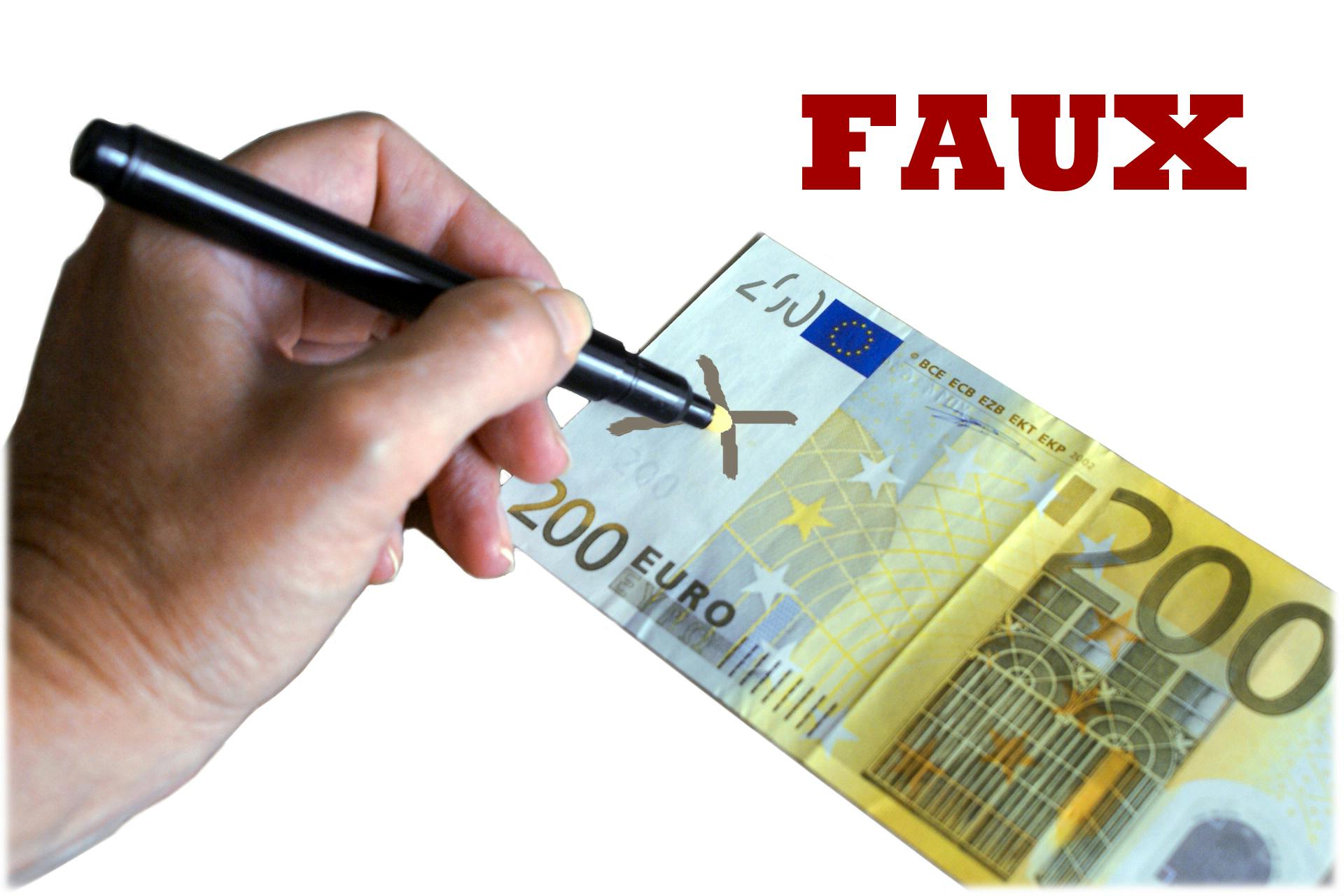 Stylo Faux Billet – Détecteur de faux billets en 2 Secondes - 2 en1