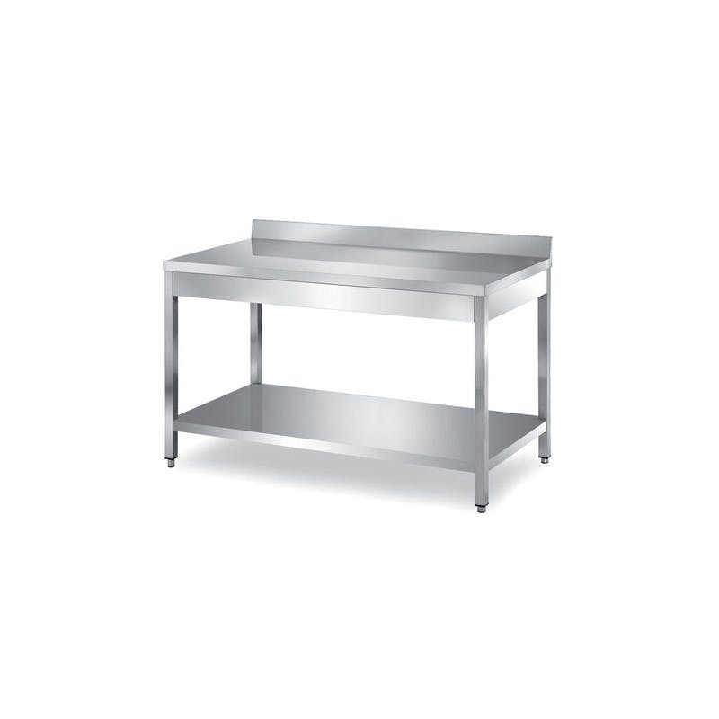 CB, Tavolo bar e ristorante in acciaio inox, Ø:H 60 x 78 cm, Acciaio inox  / Alluminio