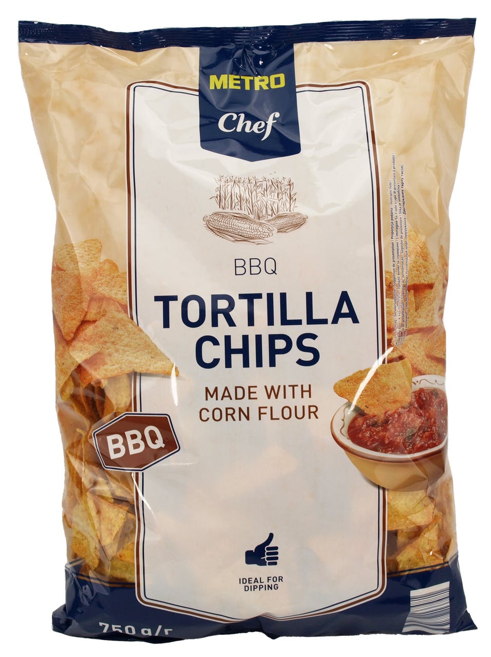 Metro Chef Tortilla Chips BBQ (750 g) METRO