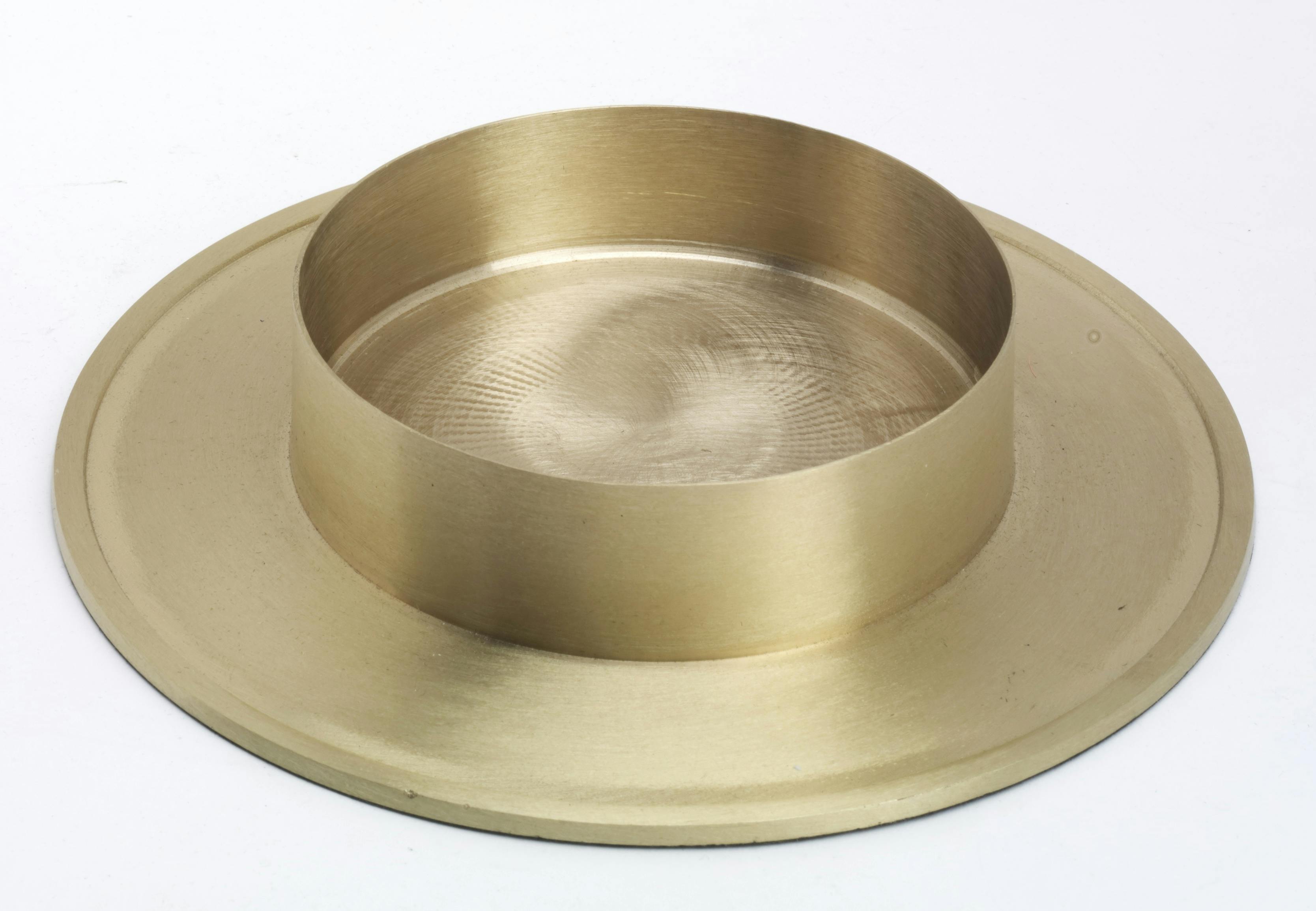 Altarkerzenhalter Durchmesser 60mm in Silber