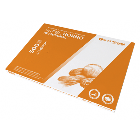 Papel de horno Caja 500 láminas Makro