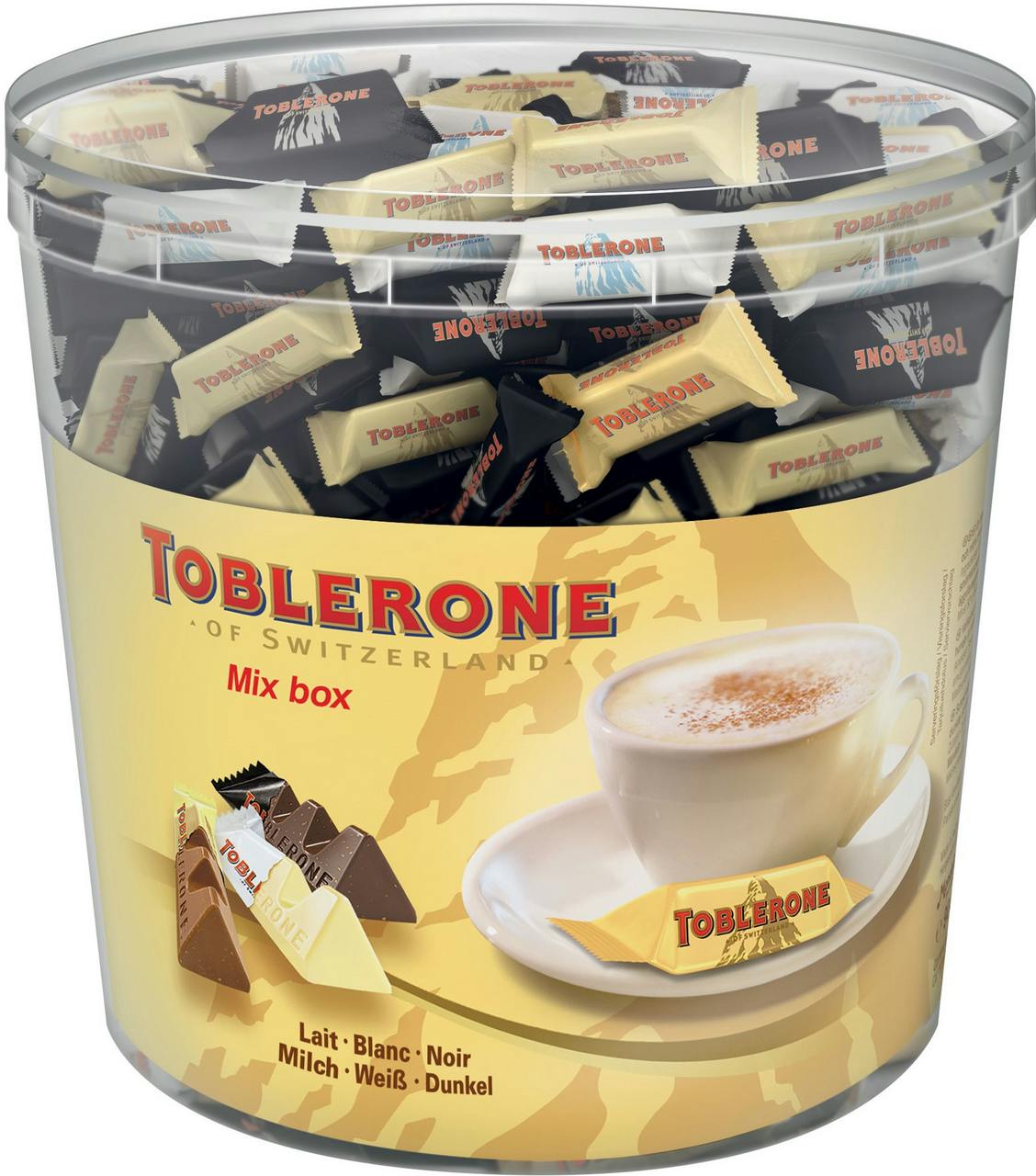 Toblerone Schokolade Mix Box 150 x 6 g (900 g) METRO