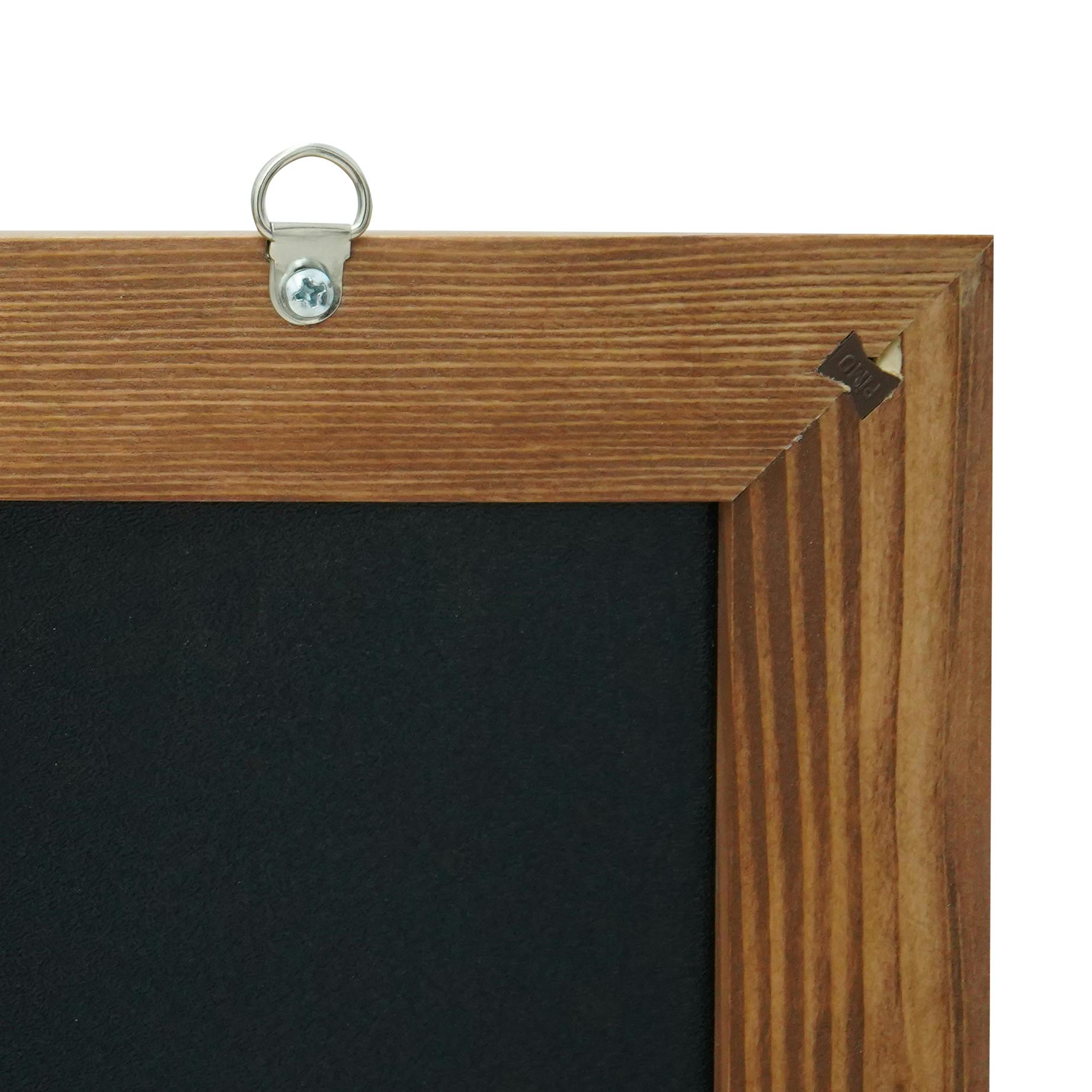 Tableau noir avec cadre en bois - 800 x 600 mm MAUL