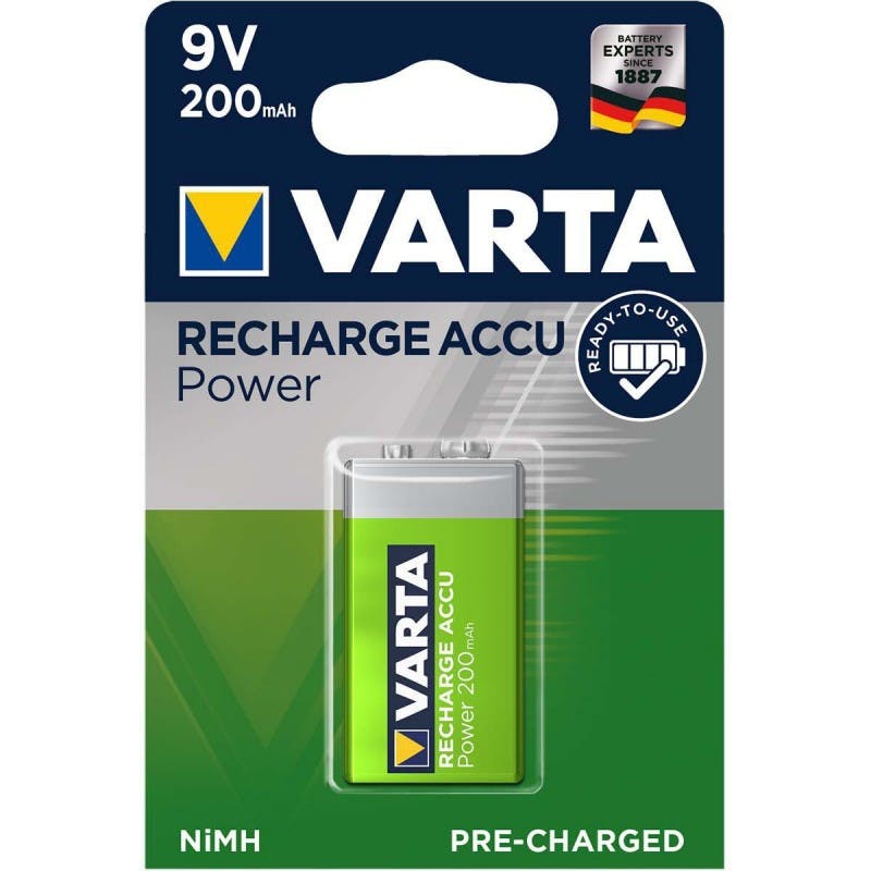 Batterie Rechargeable Nimh E-block 8.4 V 200 Mah 1-blister Usage Non  Intensif Varta