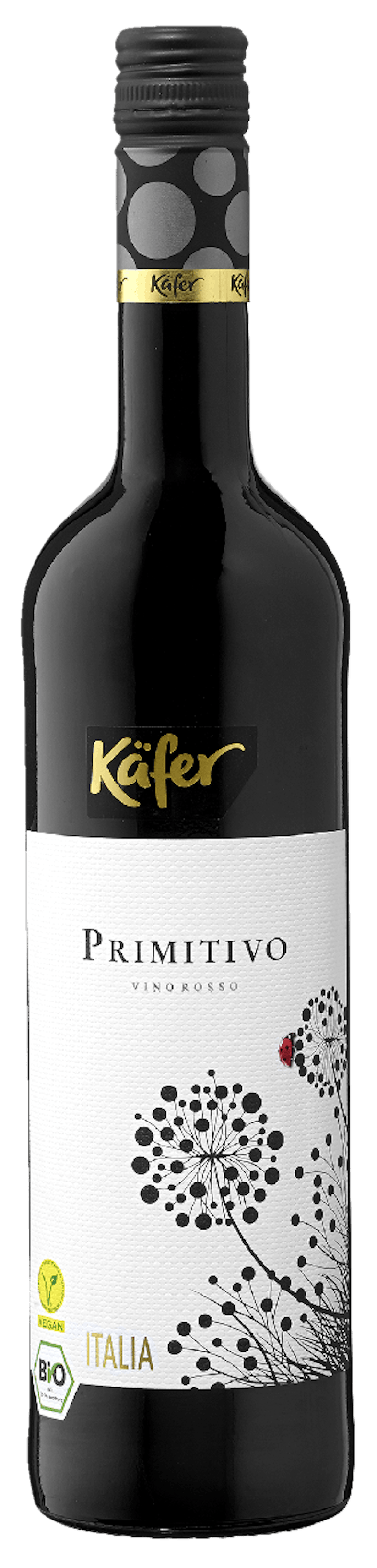 Käfer Rotwein trocken Primitivo 0,75 Flaschen x l) (4,5 l | METRO Bio Marktplatz 6