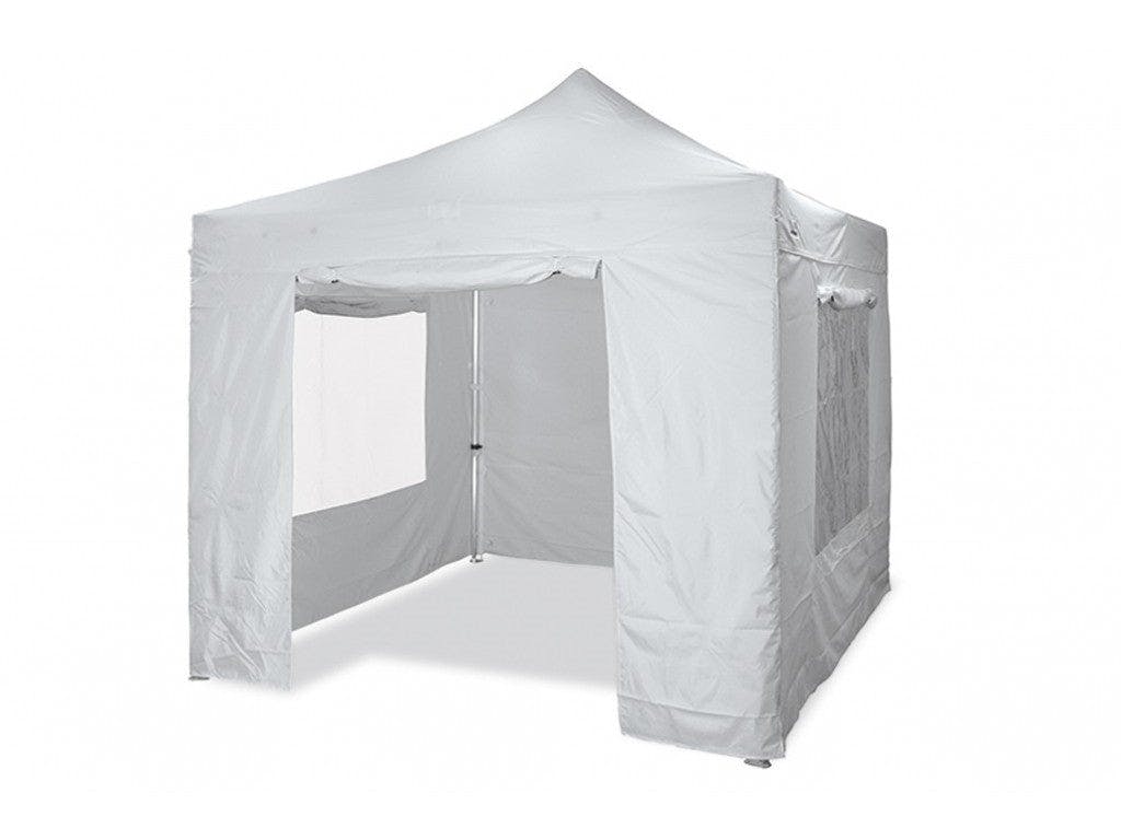 Telo laterale 6x2mt bianco impermeabile per gazebo richiudibile 3x6mt