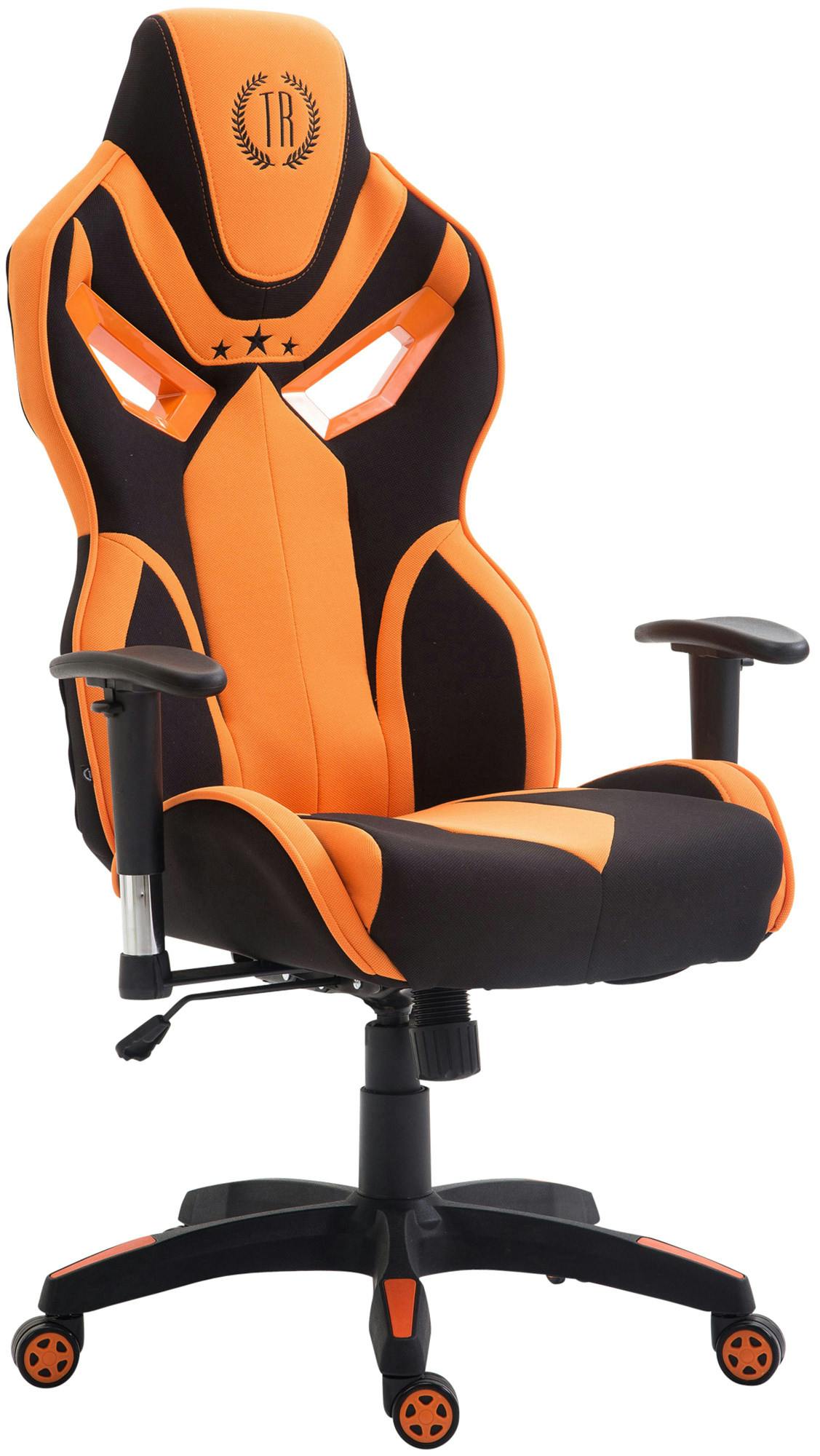 Racing Bürostuhl Fangio Stoff schwarz/orange | METRO Marktplatz
