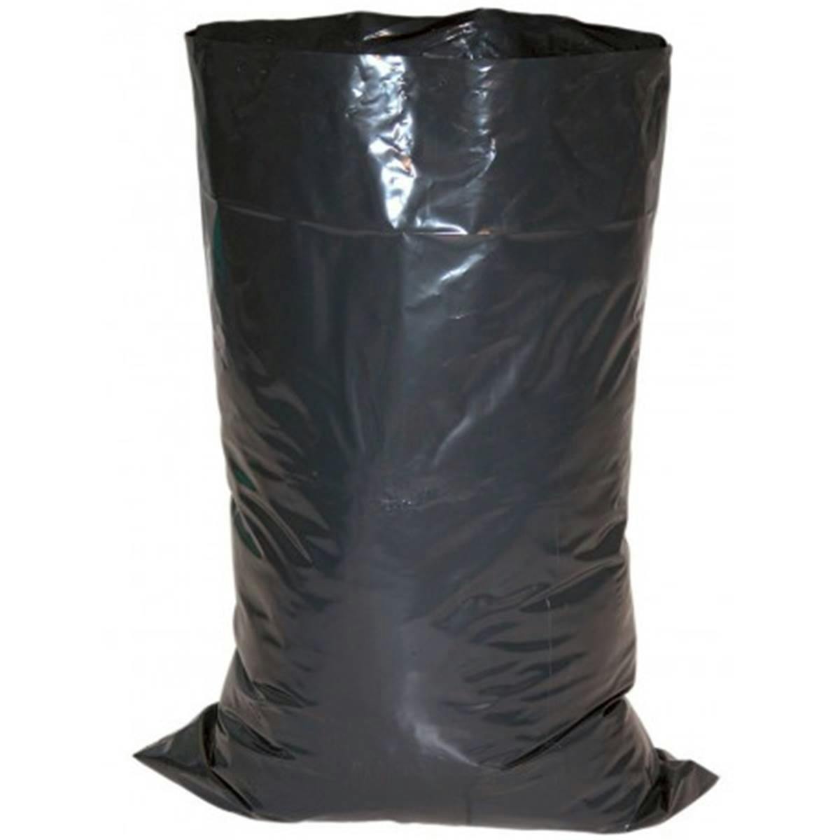 Sac poubelle 150L noir carton de 10 rouleaux