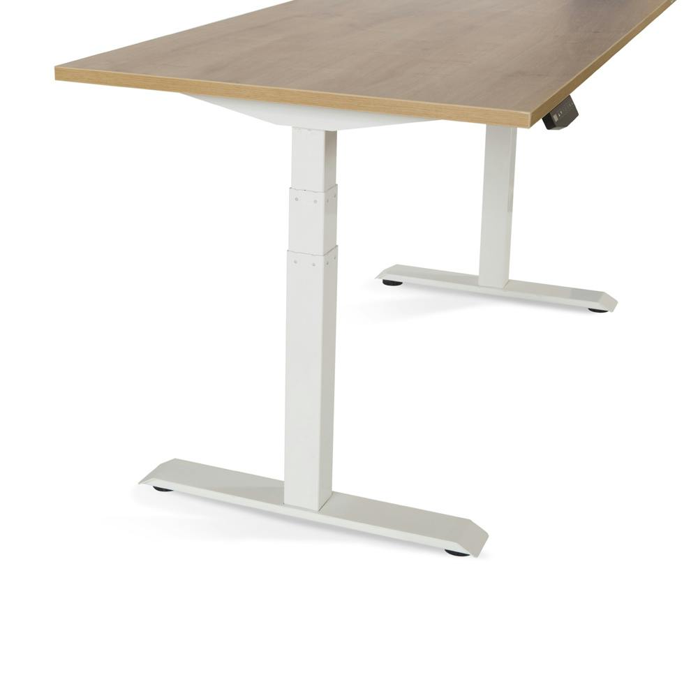 Tablero para mesa regulable en altura Levado Roble 180x80cm ESENCIALES