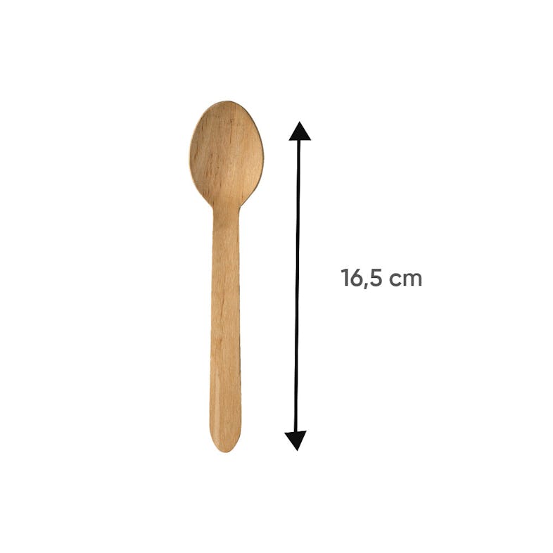 Mini cuillère bouleau 11 cm /100