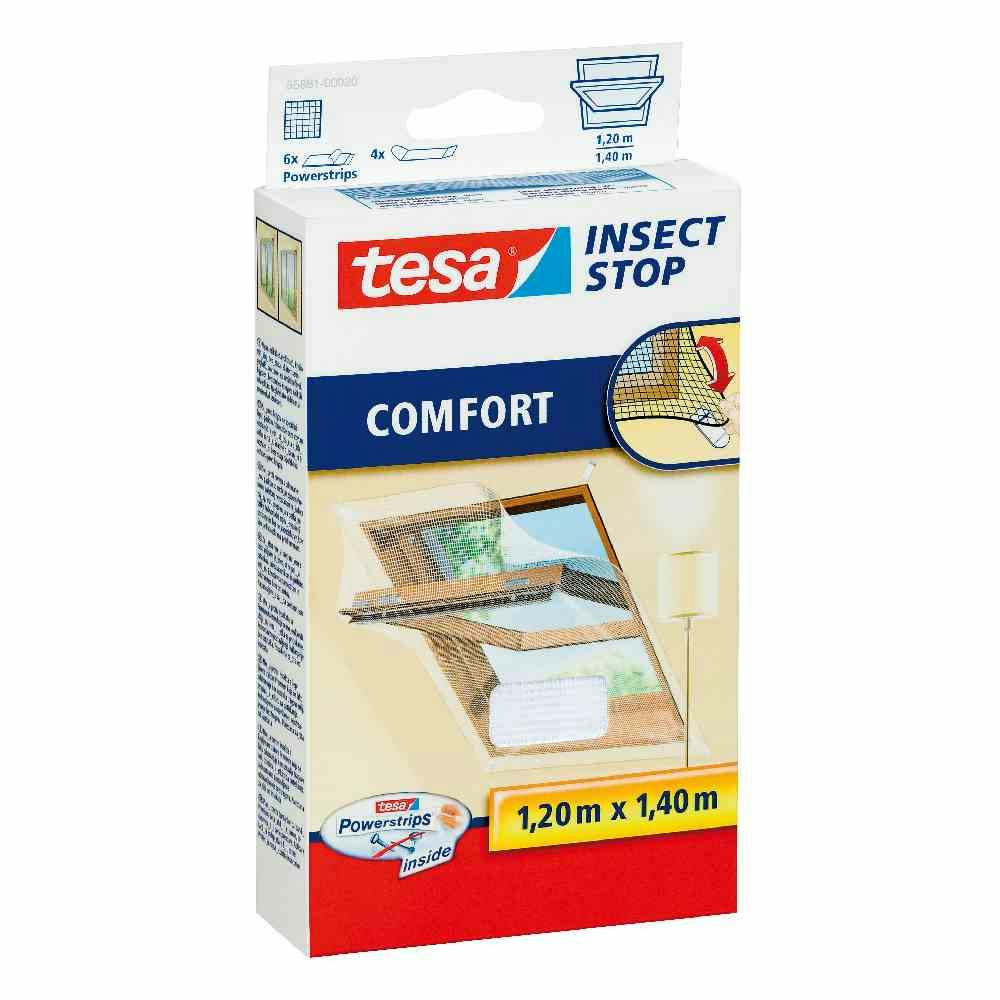 te ontvangen schattig Ban TESA tesa® Insect Stop vliegengordijn Vliegengordijn voor dakraam 1,2 x 1,4  m | MAKRO Webshop