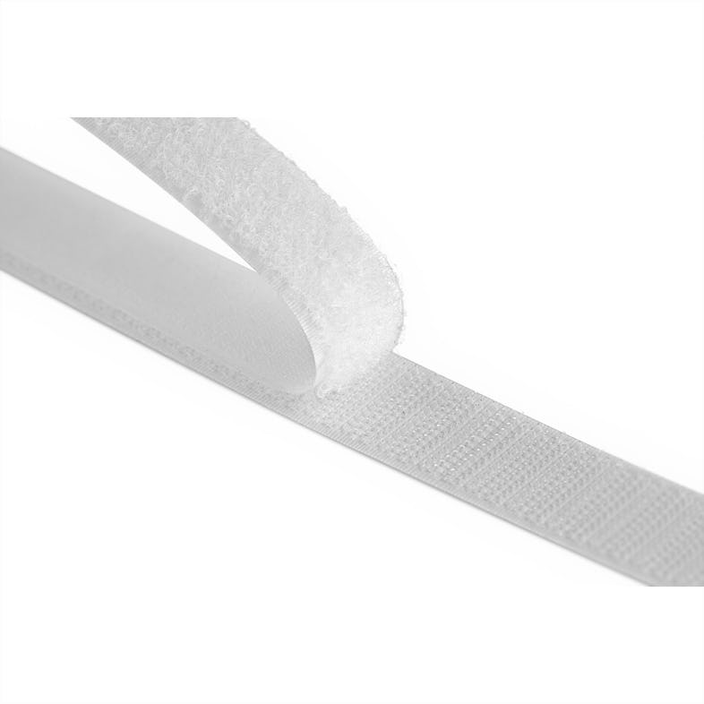 VELCRO® Klettband Selbstklebend Haken & Flausch 20mm x1m Weiß