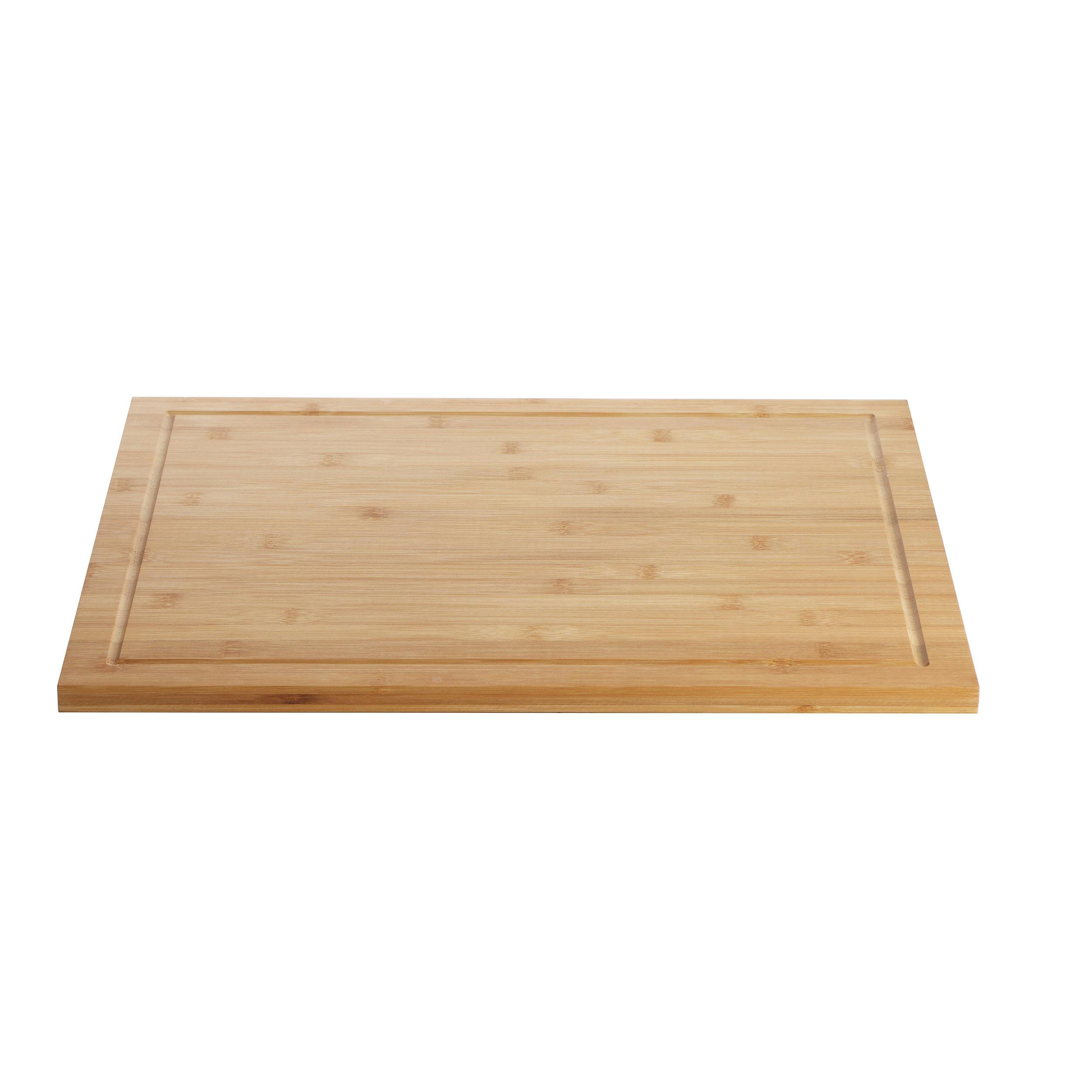 Kitchen Cutting Board Made Of Bamboo Wood 100% With Groove 32x25.5