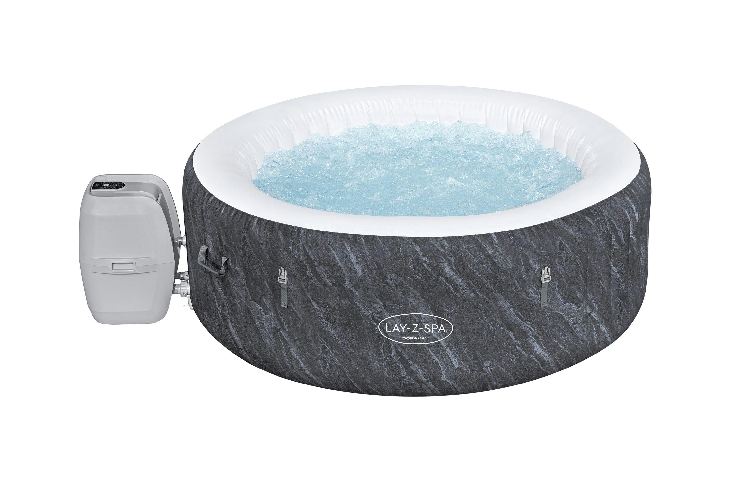 Bestway Jacuzzi LayZSpa Boracay, PVC, Ø 180 x 66 cm, 669 l, masaje