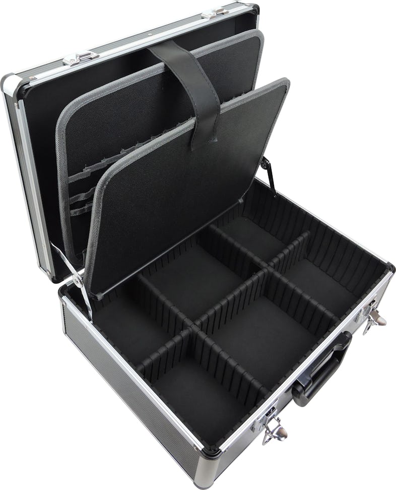 FAMEX 440-L Werkzeugkoffer leer ohne Werkzeug - Robuster Koffer-  Werkzeugkasten unbestückt | METRO Marktplatz