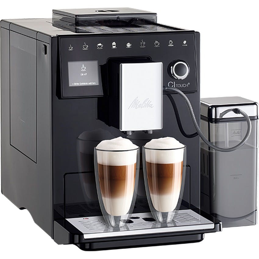 Cafetera superautomática - F530-102 MELITTA, 15 barbar, 1450 W, Negro