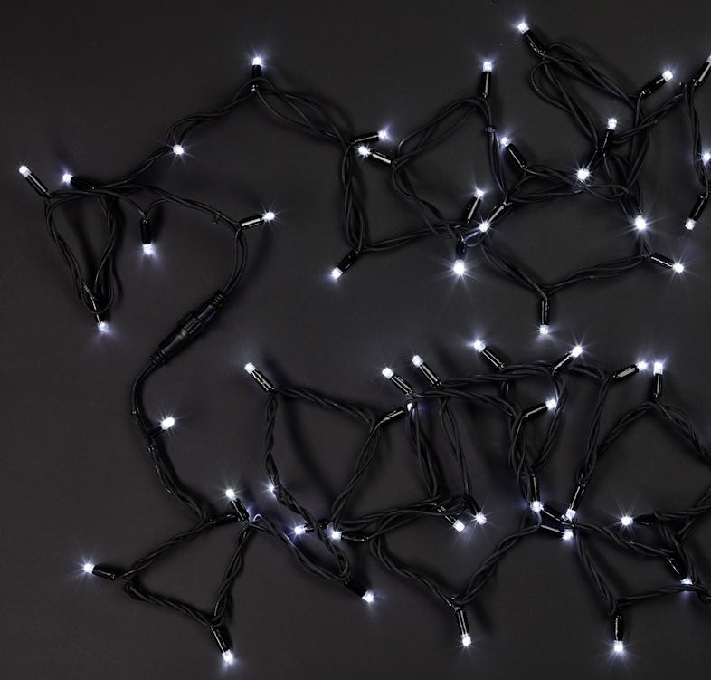 Guirlande Lumineuse Pro Connect 20m 200 LED Multicolore Câble Noir Rac –