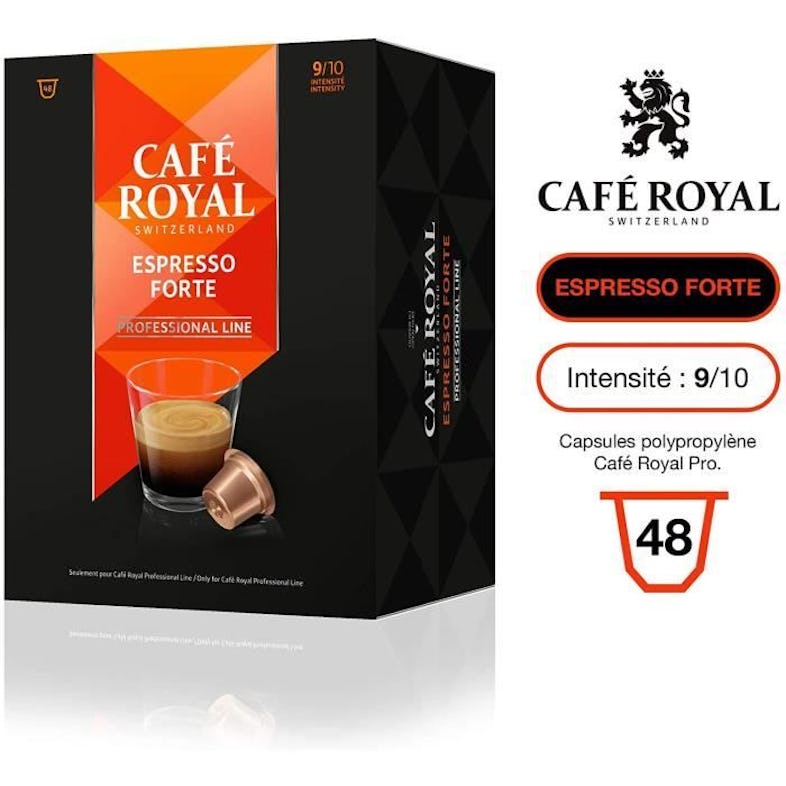 Café Royal Espresso Bio - 50 Capsules pour Nespresso Pro à 16,99 €