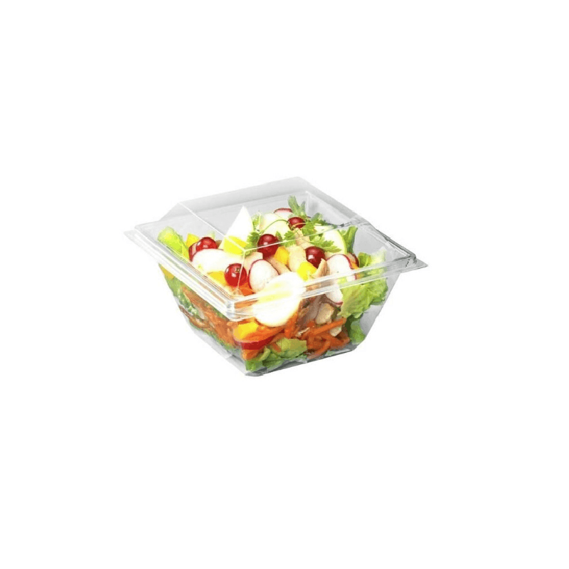 Emballage Plastique Transparent Pour Salade Sur Fond Blanc Photo stock -  Image du cadre, rapide: 242621462