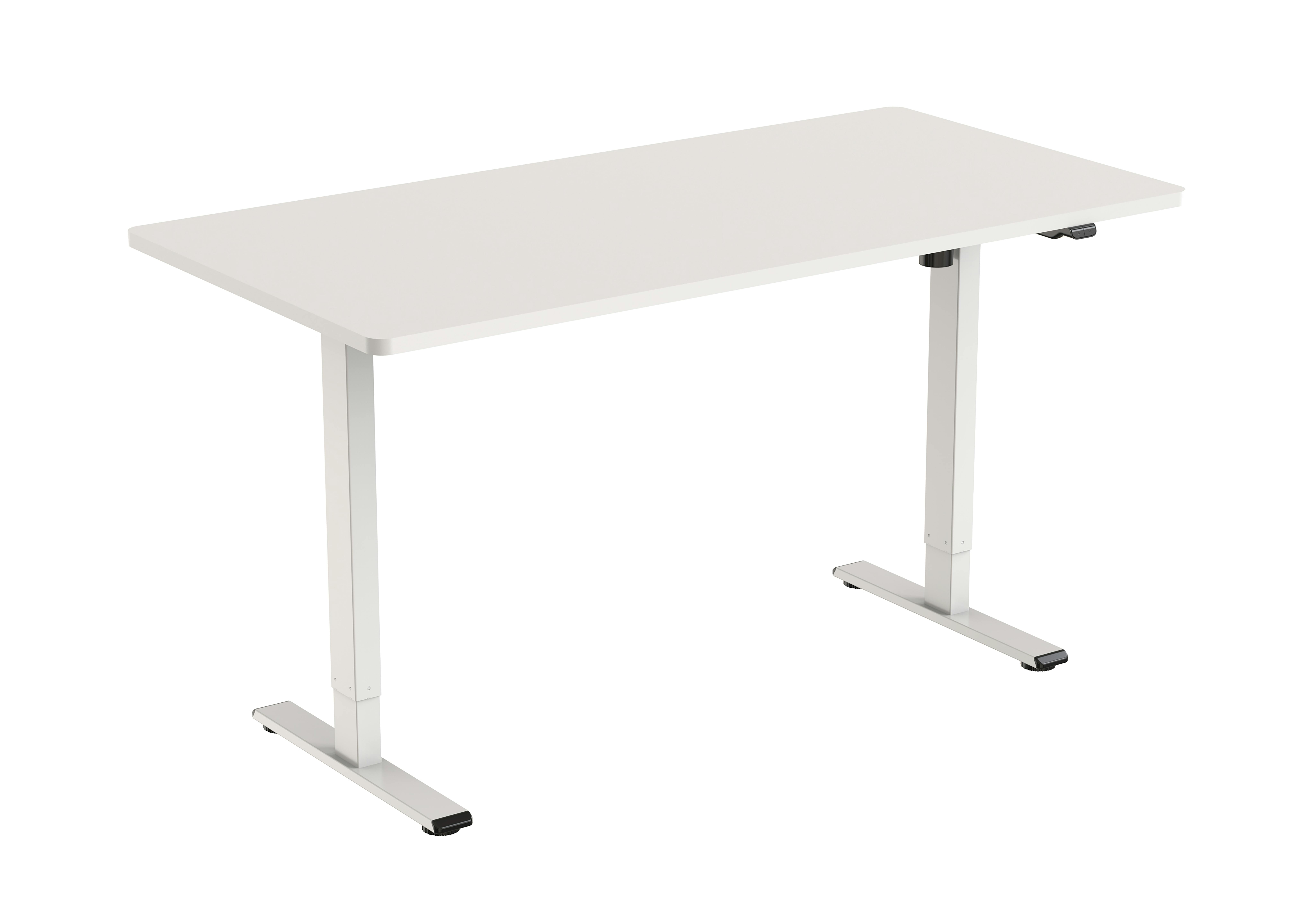 SIGMA Elektrisch höhenverstellbarer Schreibtisch ET114G METRO Metall, weiß / Spanplatte Marktplatz x 73.5-121 cm, 160 (IB), | x 80