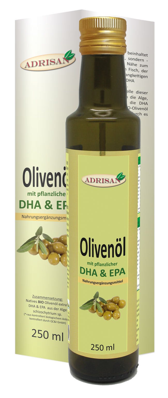 BIO-Olivenöl mit DHA & EPA 250ml - Nahrungsergänzung | METRO Marktplatz