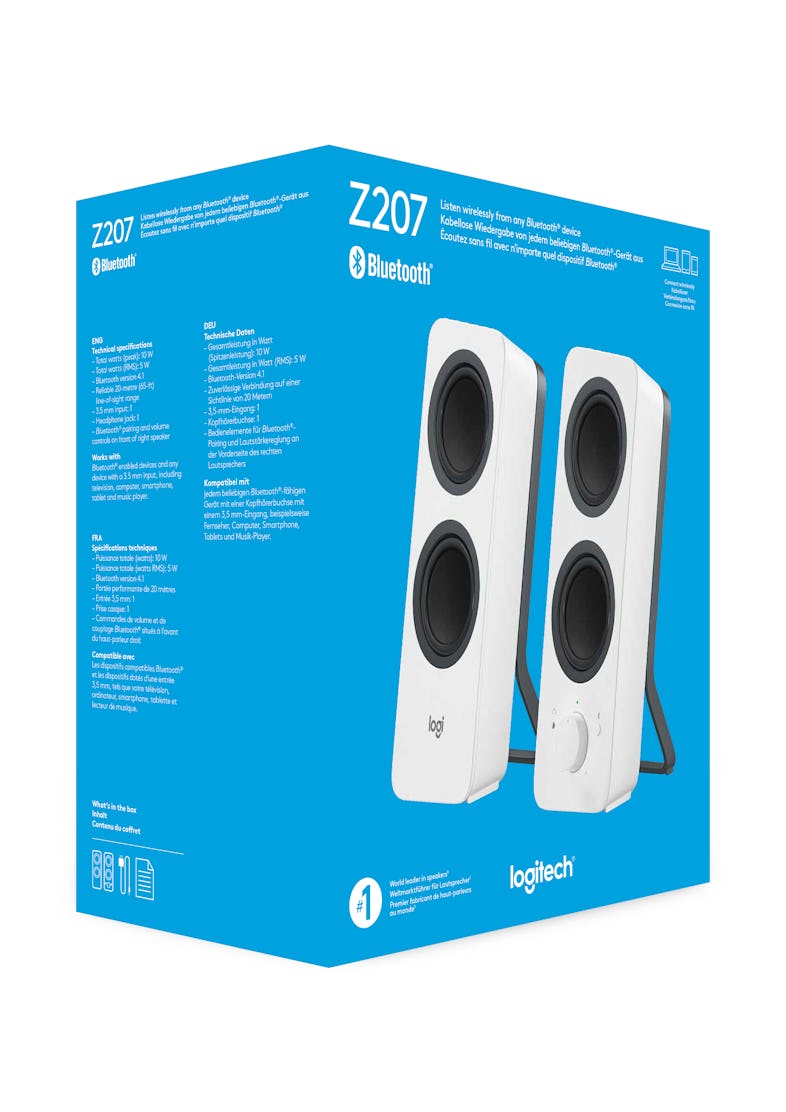  Altavoces Bluetooth 2.0 Logitech Z207 (pc) : Electrónica