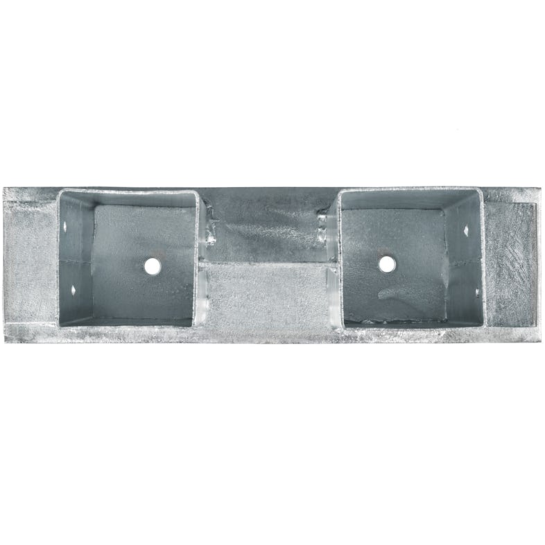 Porte-bûches compact en acier noir 70 cm bytom Couleur noir