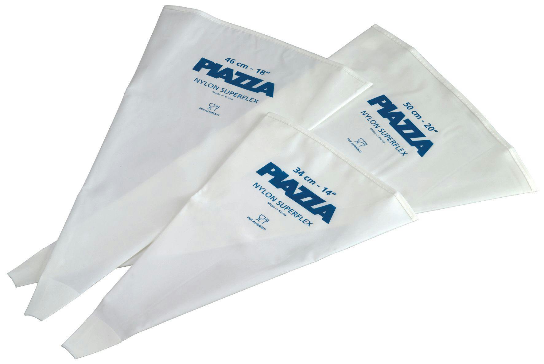 Piazza sac à poche nylon professionale 60 cm - set 2 pezzi