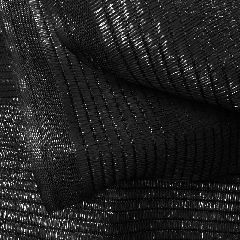 Malla De Sombreo Bonerva - Negra, 2m Alto X 100m Largo, Ajuste