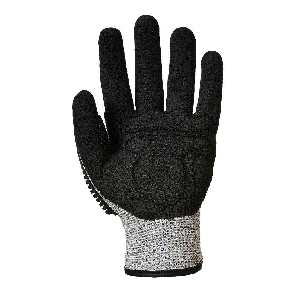 Gants résistants aux coupures et aux chocs Gris et Noir - Portwest - Taille  L-9