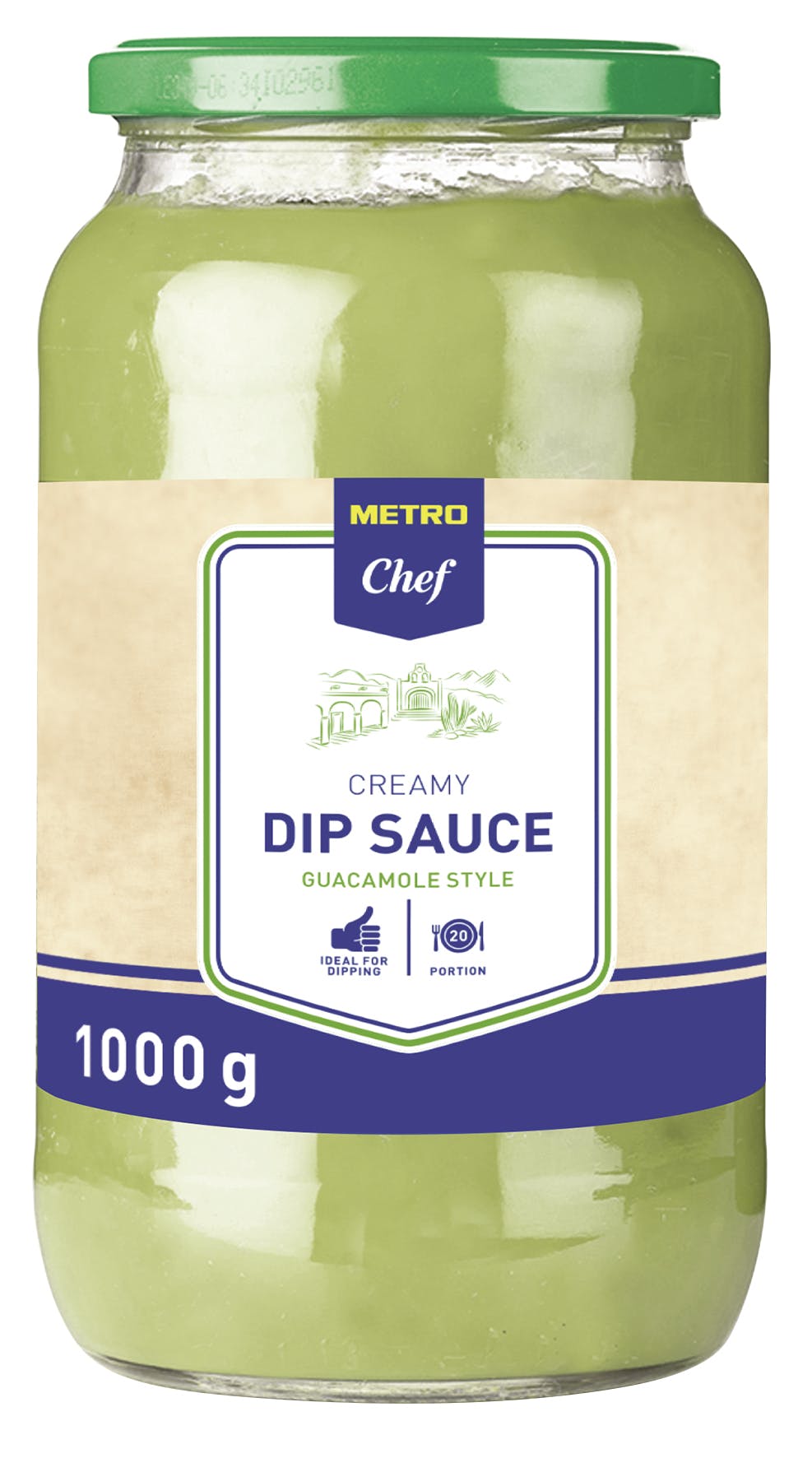 Metro Chef Dip Creamy Guacamole Style (1 kg) METRO Markets