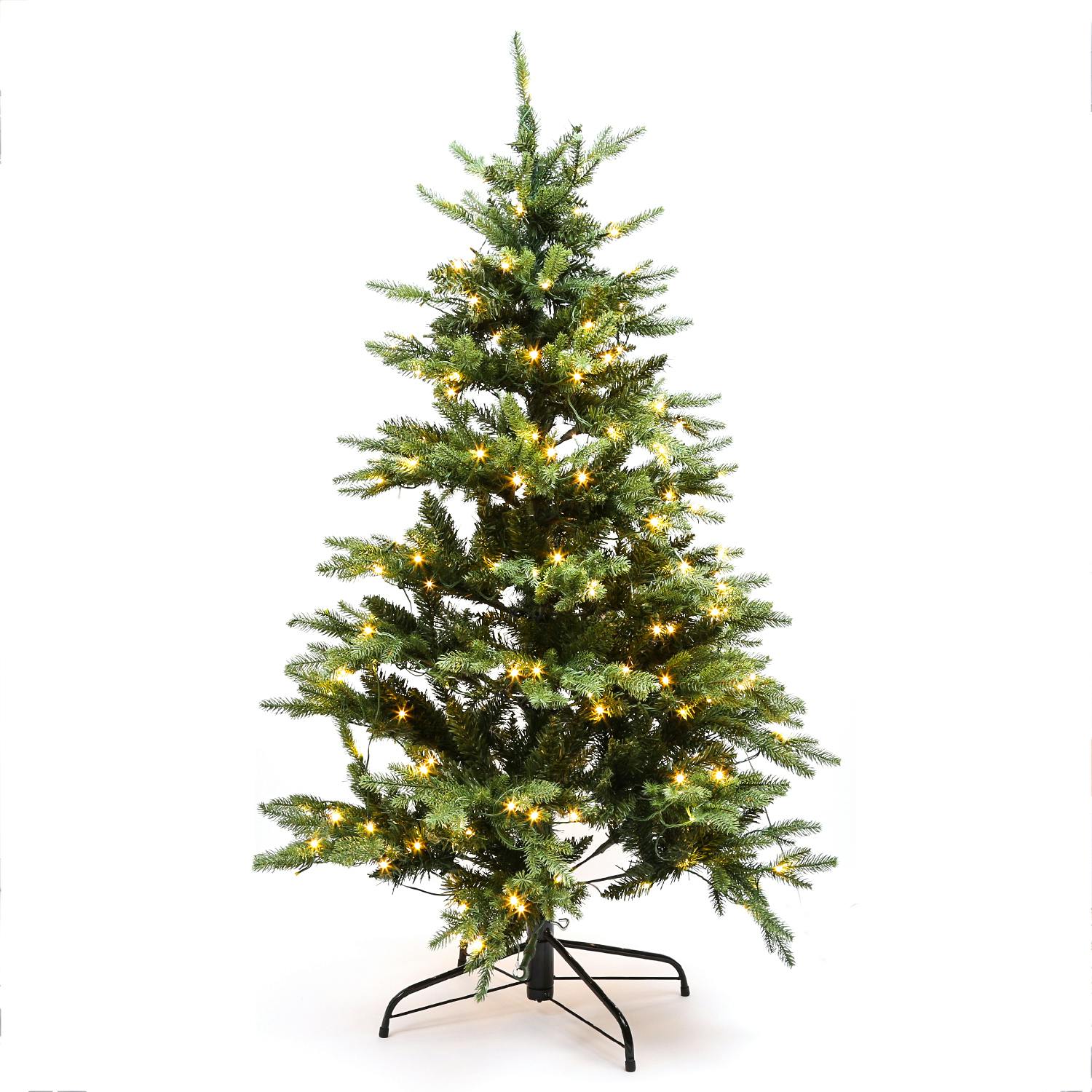 Künstlicher LED Weihnachtsbaum mit 260 LED Tannenbaum 8 Funktionen