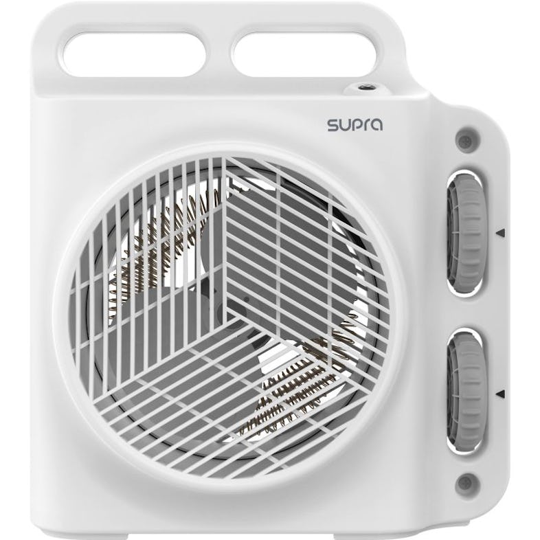 Radiateur soufflant classique DELONGHI - 2400W - Thermostat de sécurité  ajustable - IP21