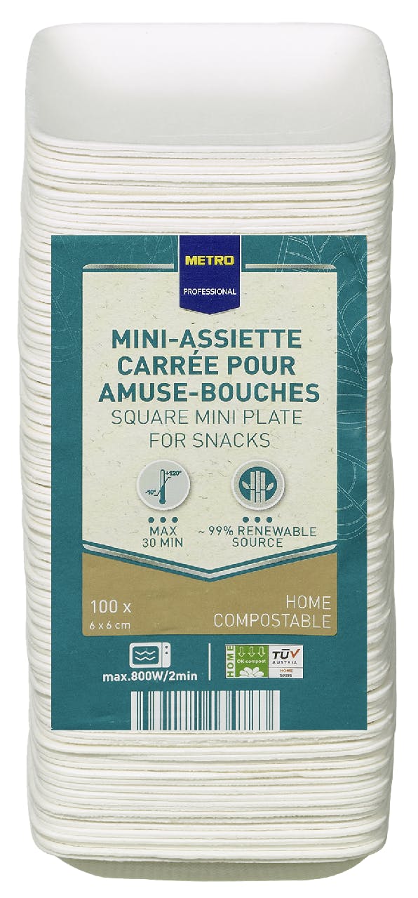 Professional Gobelet à Soupe Jetable, Compostable, 10
