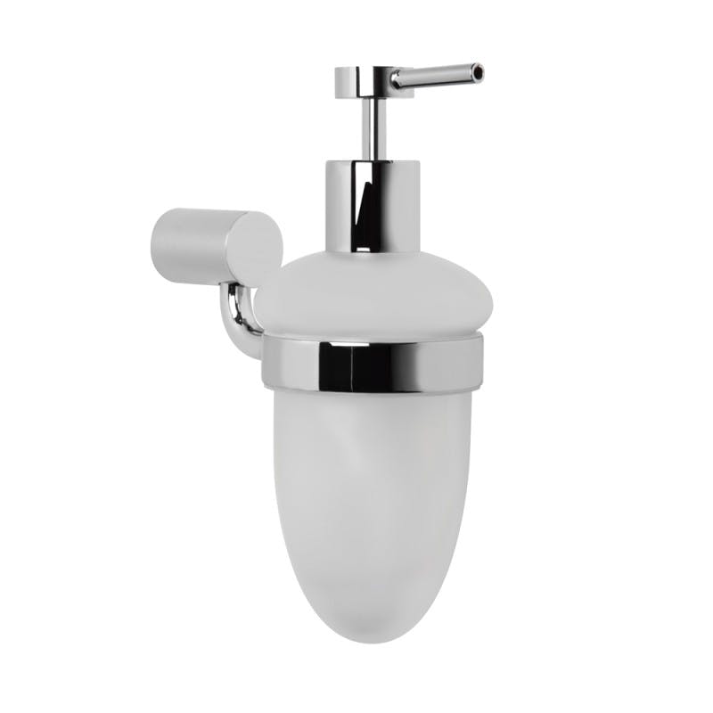 Dispenser sapone ceramica bianco linea oslo arredo bagno 006016 feridras