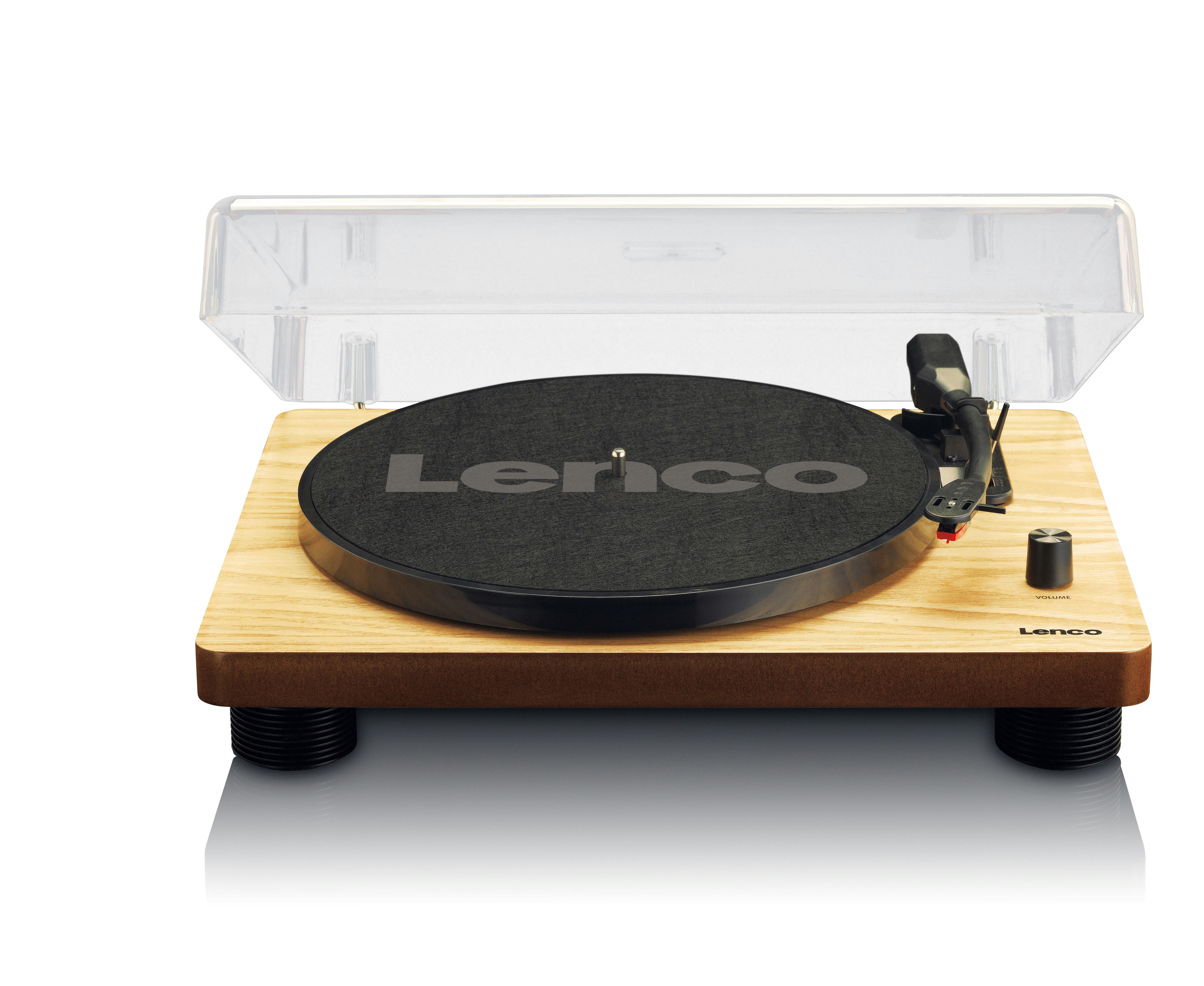 Lenco mit Audio-Plattenspieler Marktplatz | LS-50 Riemenantrieb METRO Holz
