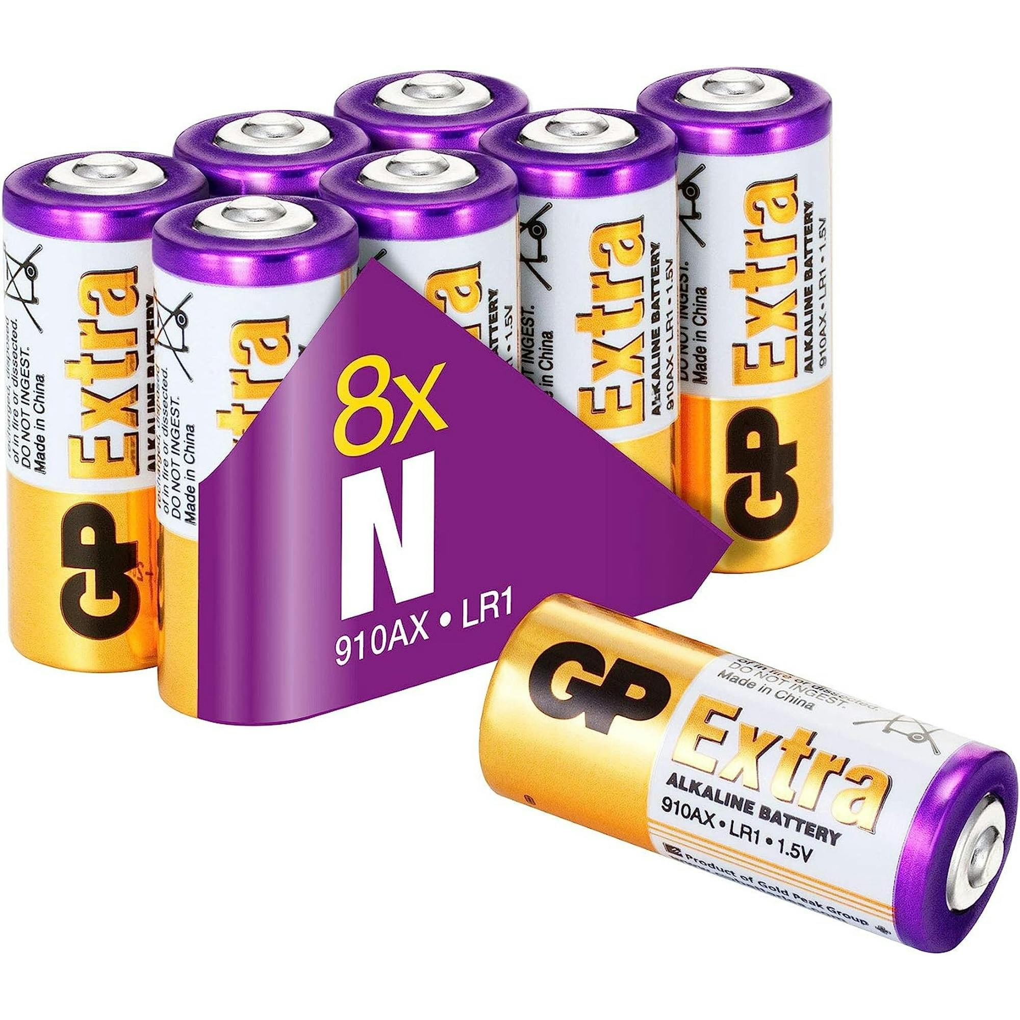 GP – Baterías alcalinas 12 V tamaño 23AE Paquete, 23AE, Paquete de 5, 1