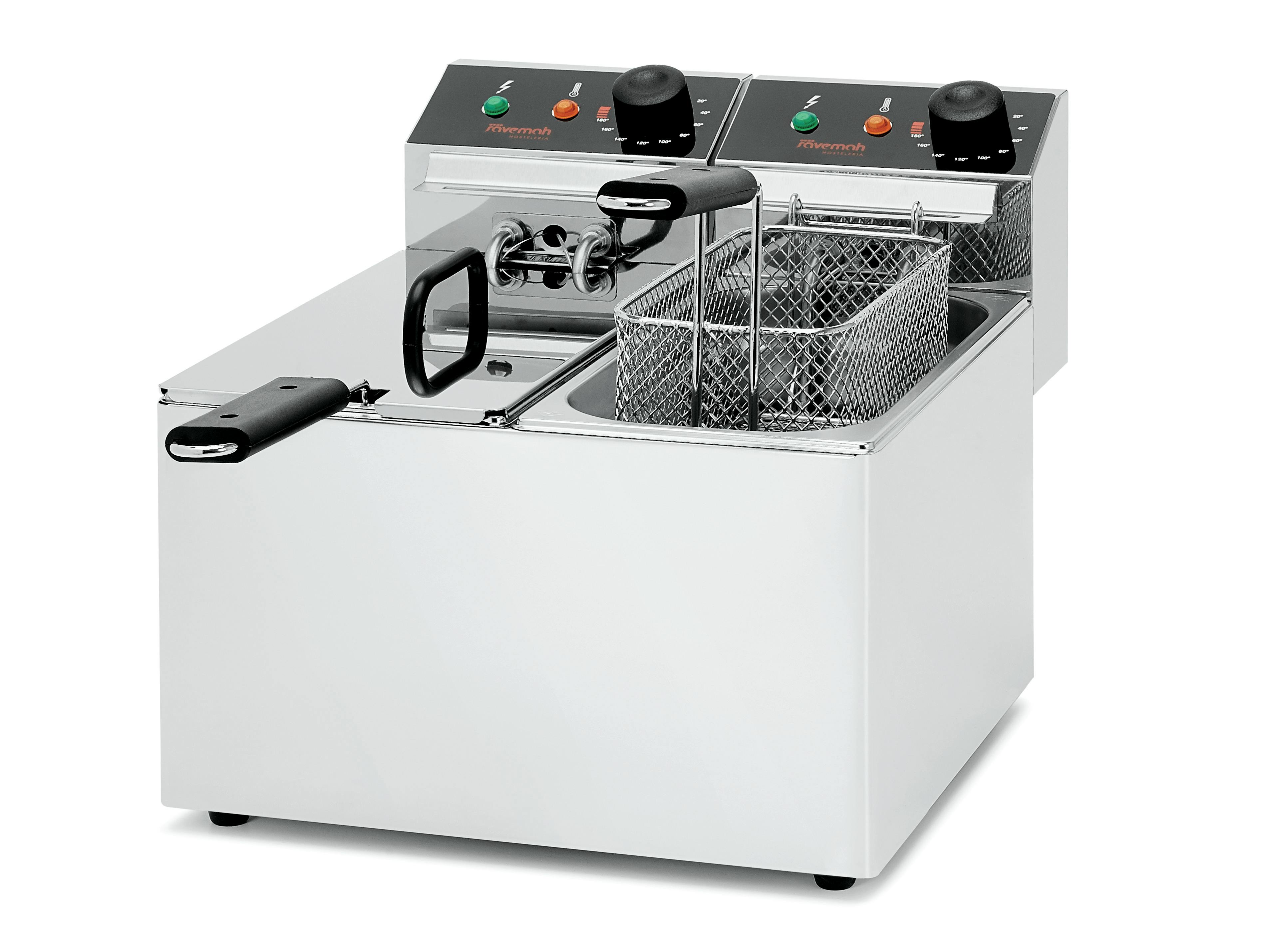 Freidora eléctrica profesional . Capacidad de la cuba 4 Litros. Makro