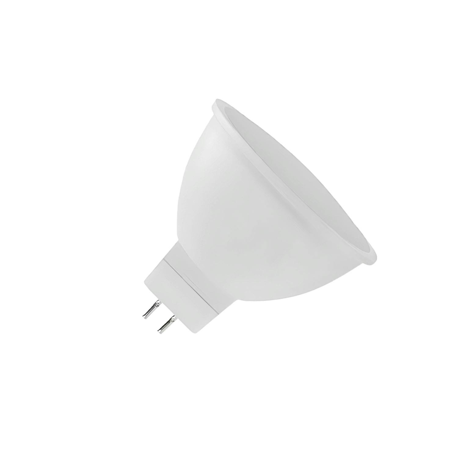 Confezione 2 lampadine LED per faretti GU5.3 8W Equi.60W 700lm 3000K 25000H  7hSevenOn Premium