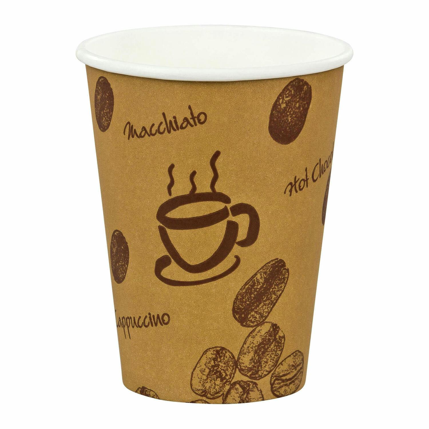 Kaffeebecher Premium Coffee to go Doppelwand mit Deckel 200 ml Trinkbecher 
