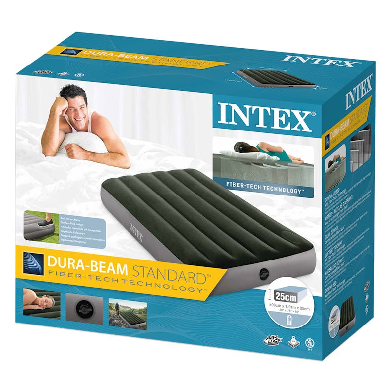 Colchón hinchable INTEX Dura-Beam Deluxe Comfort-Plush 152x203x56 cm