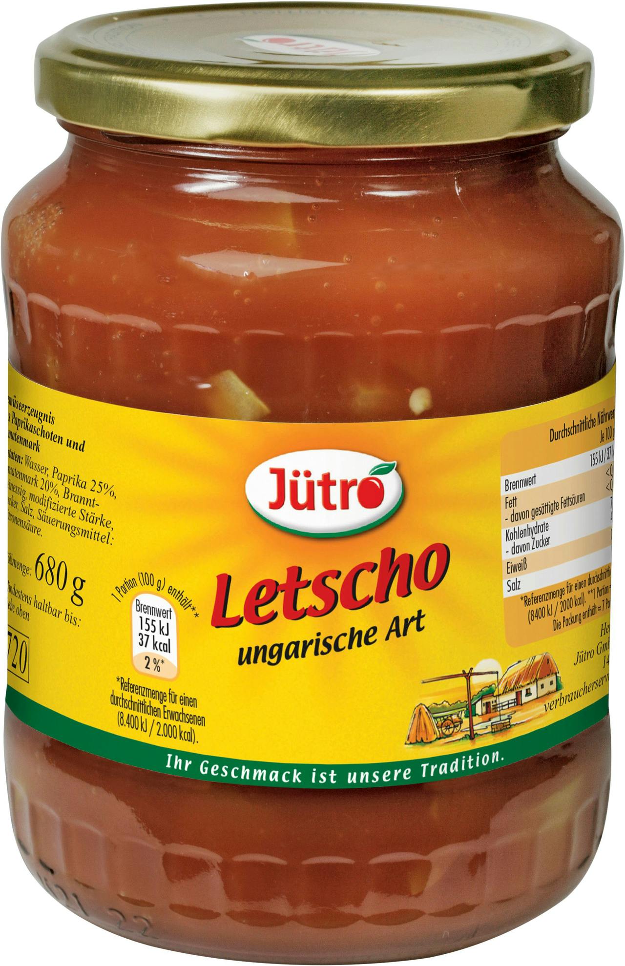 Juetro Letscho Ungarische Art (670 g) | METRO