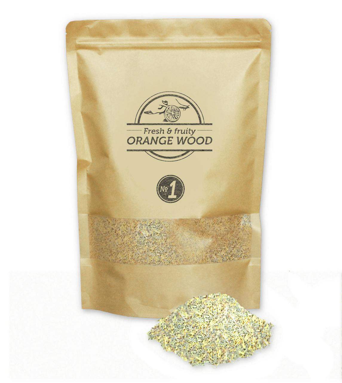 Paquet de sciure d'olivier 0.3 L pour fumage à froid. Smokey Olive Wood