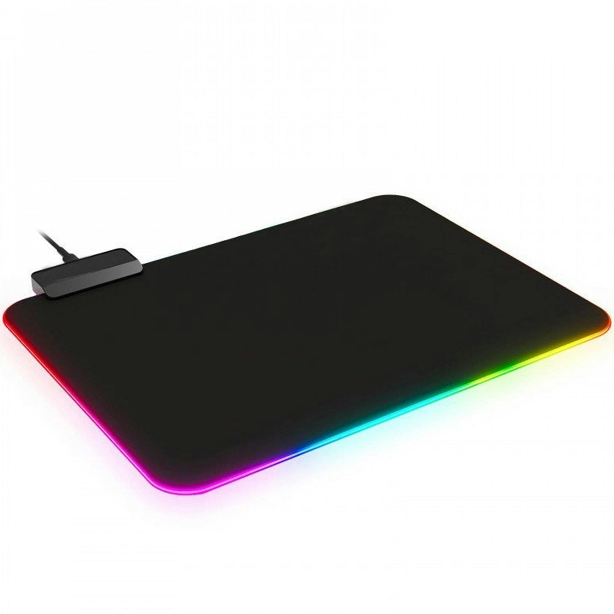 MOUSE USB GAMING 3600DPI RGB CON TAPPETINO DA GIOCO MOUSEPAD PLUG AND PLAY  PC