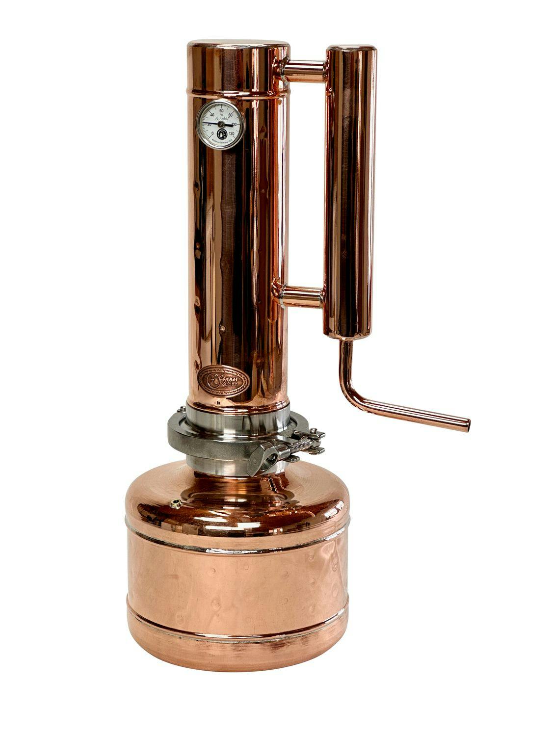 CopperGarden®` 3 Liter EASY MOONSHINE Destille XL Thermometer